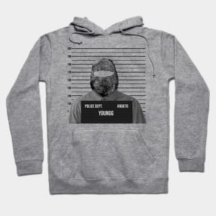 FingerPrint Balaclava Mugshot Hoodie